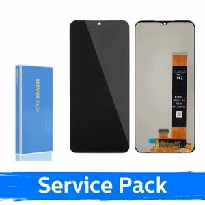 LCD-näyttö yhteensopiva Samsung A235 A23 / M236 M23 / M336 M33 musta (Service Pack / Aftermarket)(NF versio)