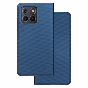 Smart Magnet Case for Motorola Edge 70 Fusion Navy Blue