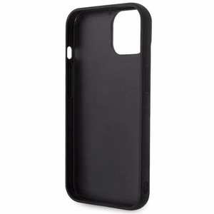 Karl Lagerfeld Puffy Ikonik Pin Suojakuori iPhone 14 / 15 / 13:lle - Musta