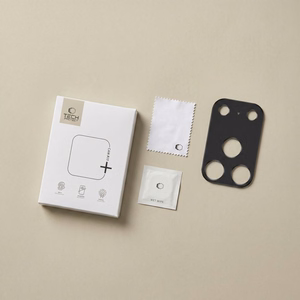 Tech-Protect Camalloy Fit+ -kamerasuoja iPhone 18 Pro Max -mallille, musta