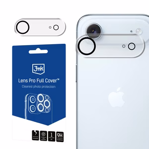 3mk Lens Pro Full Cover Karkaistu lasi iPhone 17 Air:lle