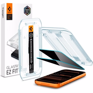 Spigen Glas.tR EZ Fit Privacy Tempered Glass for iPhone 16 Pro Max / 17 Pro Max - 2 pcs.