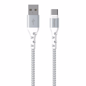 Energizer Ultimate C520CKWH USB-A–USB-C-lataus- ja datakaapeli, 2 m, valkoinen