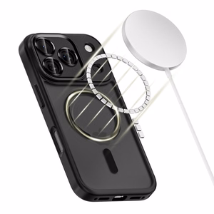 Tech-Protect MagCam MagSafe Suojakuori iPhone 17 Pro:lle - Matta Musta