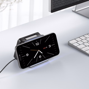 Blavec Induktiivinen laturi BQI-04 Qi 15W magneettinen Magsafe 3-in-1 UniCharge (BQI04-QIMB) musta