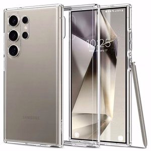 Spigen Ultra Hybrid suojakuori Samsung Galaxy S24 Ultra:lle kristallinläpinäkyvä