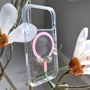 Liavec Pure suojakuori Iphone 17 Pro/18 Pro -puhelimelle, vaaleanpunainen (kameran ohjauspainike)