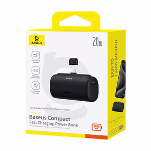 Powerbank OS-Baseus Compact IP 5000mAh 20W (musta)