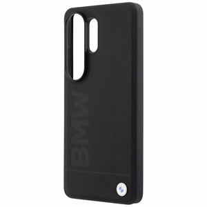 BMW Leather Hot Stamp MagSafe suojakuori Samsung Galaxy S26 Ultra:lle musta