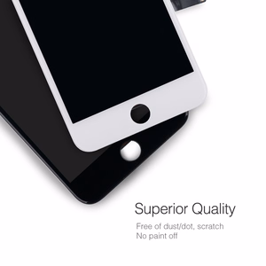 NCC LCD-näyttö iPhone 7:lle - valkoinen metallilevy Select