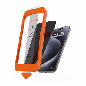 Torras Install Master karkaistu lasi iPhone 16 Plus -puhelimelle