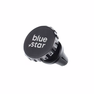 Magneettinen autopidike puhelimelle Blue Star Crown tuuletusaukkoon musta