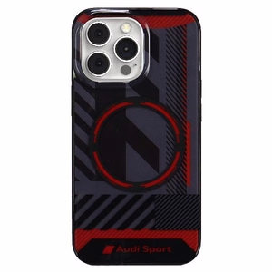 Audi IML Sport MagSafe Suojakuori iPhone 13 Pro Maxille - musta