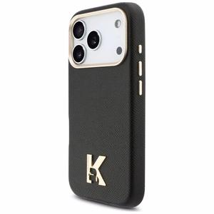 Karl Lagerfeld Karl Head Logo MagSafe suojakuori iPhone 17 Prolle - musta