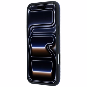 BMW suojakuori laitteelle iPhone 18 Pro Max / 17 Pro Max: (Carbon Metal Logo), MagSafe-yhteensopiva, väri: sininen