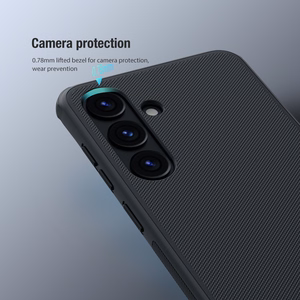Nillkin Super Frosted Shield Pro panssaroitu Suojakuori Samsung Galaxy S24+:lle - punainen