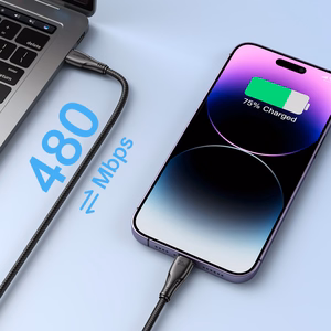 Joyroom Surpass Series A11 Lightning / USB-C 20W 1.2 m kaapeli - musta