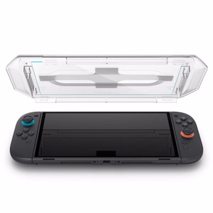 Spigen Glas.TR EZ FIT Karkaistu lasi 2 kpl Nintendo Switch 2:lle - Läpinäkyvä