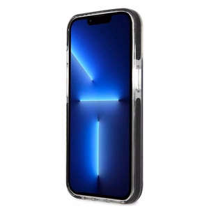 Karl Lagerfeld Karl&Choupette Head kotelo iPhone 13 Pro / iPhone 13 - musta