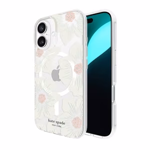MagSafe-yhteensopiva Kate Spade New York Hollyhock -suojakuori Apple iPhone 16:lle
