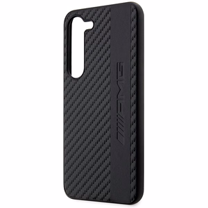 AMG AMHCS23SBLSCA S23 S911 musta/musta kovakuori Carbon Stripe & Embossed