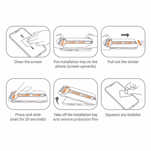 Crong EasyShield 2-Pack karkaistut näytönsuojalasit iPhone 16 Plus / 15 Plus -laitteelle, 2 kpl