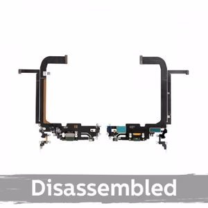 Charging Port Compatible With Apple iPhone 13 Pro Max with Flex Gold 100% Original (Disassembled)