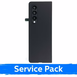 Takakansi yhteensopiva Samsung F926 Z Fold3 / Phantom Black / (Service Pack)