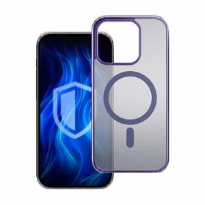 3mk Frosty MagCase Purple Suojakuori Apple iPhone 15 Pro:lle - violetti