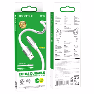 Borofone Cable BX82 Bountiful - USB to Micro USB - 2,4A 1 metre white
