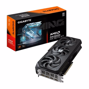GIGABYTE Radeon RX 9070 XT GAMING 16G Näytönohjain - 16GB GDDR6, 256bit, PCI-E 5.0, 2970 MHz Core Clock, 2 x DisplayPort 2.1a, 2 x HDMI 2.1b, GV-R9070XTGAMING-16GD