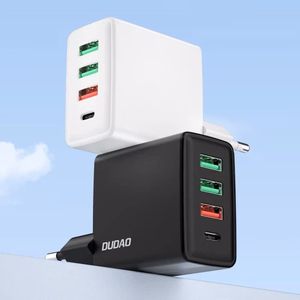Charger Dudao "A5H" White 20W (1xPD / 3xQC3.0)