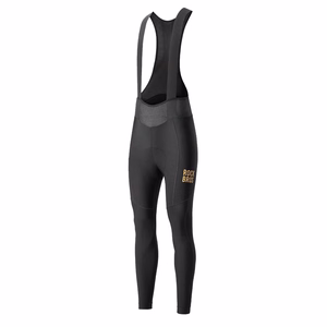 Rockbros YDCK012-1 Long Fleece Bib Tights with Pad Size M - Black
