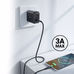 Acefast USB kaapeli - USB Type C 1.2m, 3A valkoinen (C3-04 white)