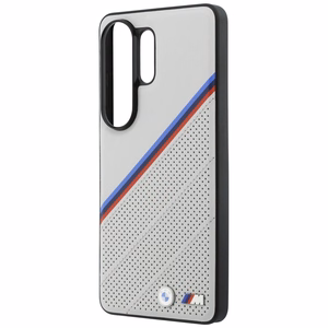 BMW Tricolor Metal Logo MagSafe suojakuori Samsung Galaxy S26 Ultra:lle harmaa