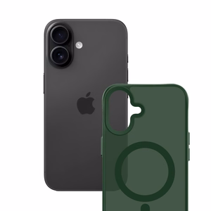 3mk Smoke MagCase iPhone 17:lle vihreä-puoliläpinäkyvä
