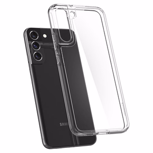 Spigen Ultra Hybrid tapauksessa Samsung Galaxy S22 kristallinkirkas