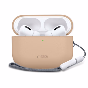 Tech-Protect Silikoninen Suojakuori AirPods Pro 3 -lle - beige