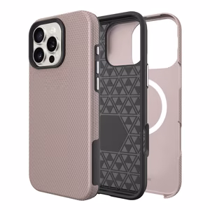Perfectionists Triangle Mag Case iPhone 13 Pro rose gold
