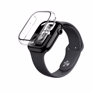 AmazingThing Radix Glass Suojakuori Apple Watch 46mm:lle - kirkas