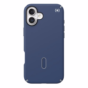 Speck Presidio2 Pro -suojakuori MagSafe- ja ClickLock-tuella iPhone 16 Plus:lle, Coastal Blue/Dust Grey