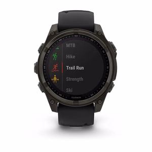 Garmin Fenix 8 Sapphire Solar älykello, musta/harmaa 010-02906-11