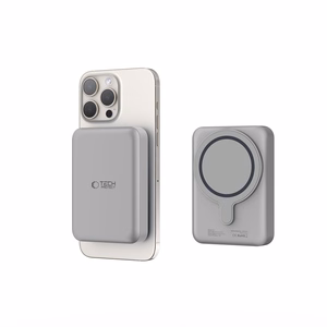 Powerbank Tech-Protect PB11 LifeMag MagSafe 10000 mAh - titaani