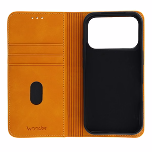 Wonder Smart Case iPhone 17 Pro Max:lle kosminen oranssi