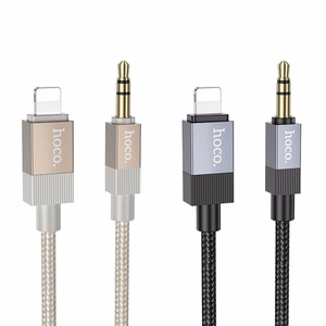 Äänisovittin Hoco (UPA32A) lightning - 3,5mm(n) musta (1M)