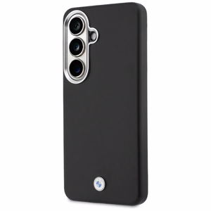 BMW Sign Metal Logo MagSafe Case for Samsung Galaxy S26+ - Black