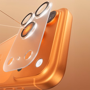 Benks Karkaistu lasi Air Shield Matte integroitu linssiensuoja iPhone 17 Pro (3 linssiä) läpinäkyvä