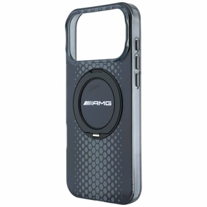 Mercedes AMG IML Double Layer Urban Line with Ring Stand MagSafe Case for iPhone 18 Pro Max / 17 Pro Max - Black