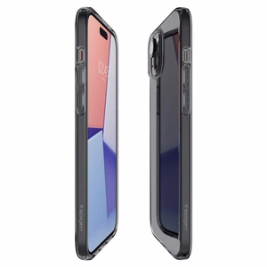 Spigen Crystal Flex Suojakuori iPhone 15 Plus:lle - harmaa/läpinäkyvä