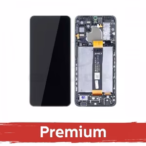 LCD Näyttö yhteensopiva Samsung A326 A32 5G Musta Kehyksellä OEM